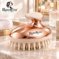 Rovellyra™ ScalpEase Massage Brush – Soft Silicone Shampoo & Scalp Scrubber for Wet or Dry Hair Care, Cleansing & Relaxing Massage