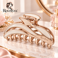 Rovellyra™ CurveHold Hair Clip – Strong-Grip Claw Clip for Everyday Updos, Quick Styling & Secure Hair Hold